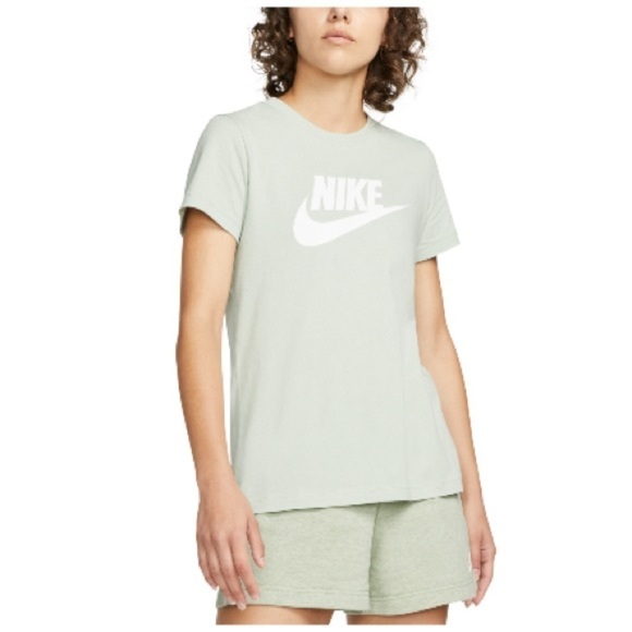 NEW Nike Womens Sportswear Club Essentials Tee Green XL T-shirt - Picture 6 of 11